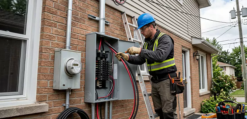 Outdoor Subpanel Installation in Nashville