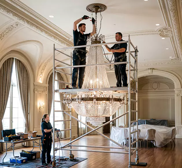 Professional Chandelier Installation: Your Local Fixture Team in Nashville, TN